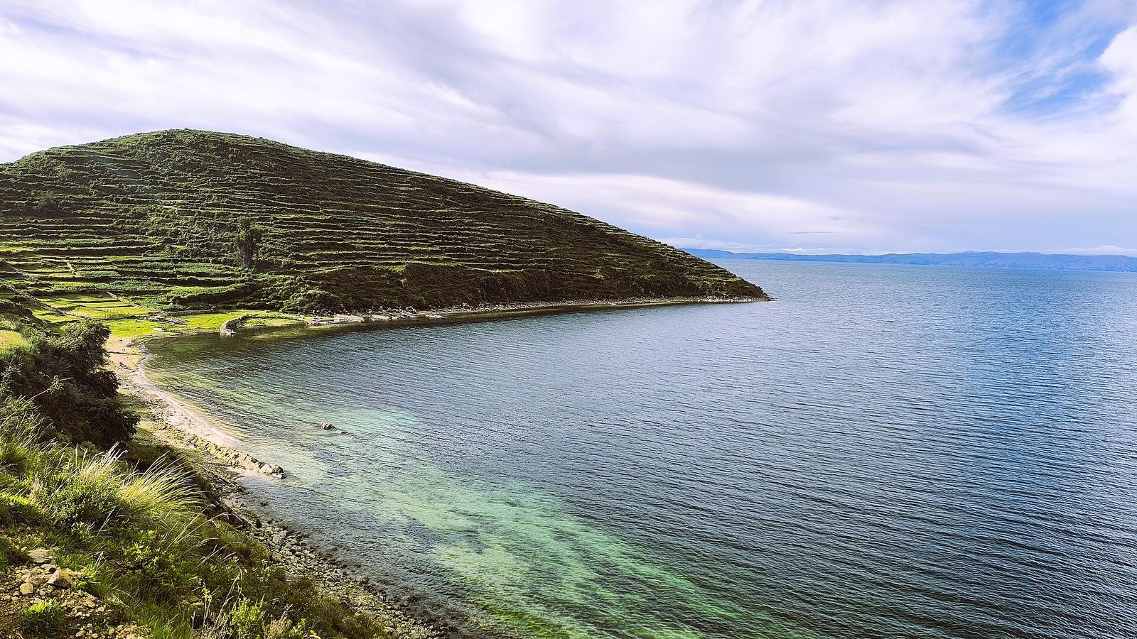 Isla del Sol on Lake Titicaca, Bolivia
